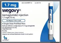 Wegovy Semaglutide Philippines 20 to 80 Pens, Choice of 0.25 mg, 0.5 mg, 1 mg, 1.7 mg, 2.4 mg LIMITED STOCK ONLY
