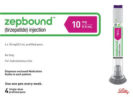 Zepbound Tirzepatide RETAIL PRICE Choice of 2.5 mg, 5 mg, 7.5 mg, 10 mg, 12.5 mg, 15 mg, Ship from Philippines