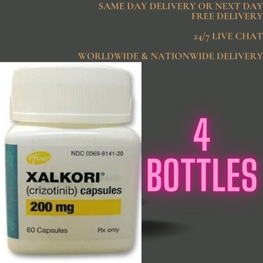 Limited Promo!!! Xalkori Crizotinib 200mg Capsule x 4 BOTTLES or 240 PCS. CAPSULES