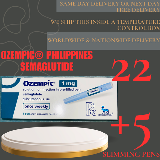 Limited Promo!!! Ozempic® Philippines (semaglutide) 1 mg Solution for Injection / 27 Pens or 27 Boxes