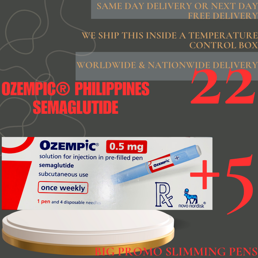 Limited Promo!!! Ozempic® Philippines (semaglutide) 0.50 mg Solution for Injection / 27 Pens or 27 Boxes