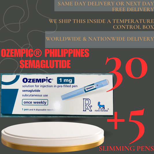 Limited Time Promo! Ozempic® Philippines (semaglutide) 1 mg Solution for Injection / 35 Pens or 35 Boxes