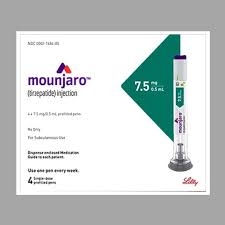 Mounjaro Tirzepatide 1 Slimming Pen, RETAIL PRICE 2.5 mg, 5 mg, 7.5 mg, 10 mg, 12.5 mg, 15 mg Hunger Suppressant Reduce Cravings